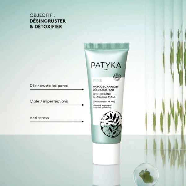 Patyka Masque Charbon Désincrustant - 50 ml