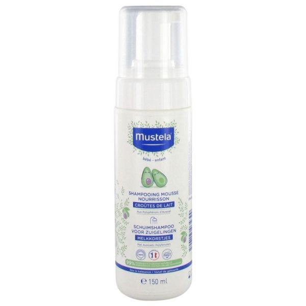 Mustela Shampooing Mousse Nourrisson 150 ml