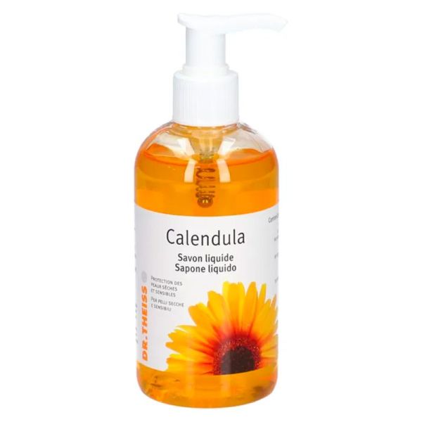 Dr theiss Savon Liquide au Calendula - Nettoie Délicatement - 100ml