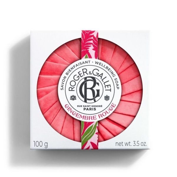 Roger & Gallet Savon Bienfaisant Gingembre Rouge - 100g