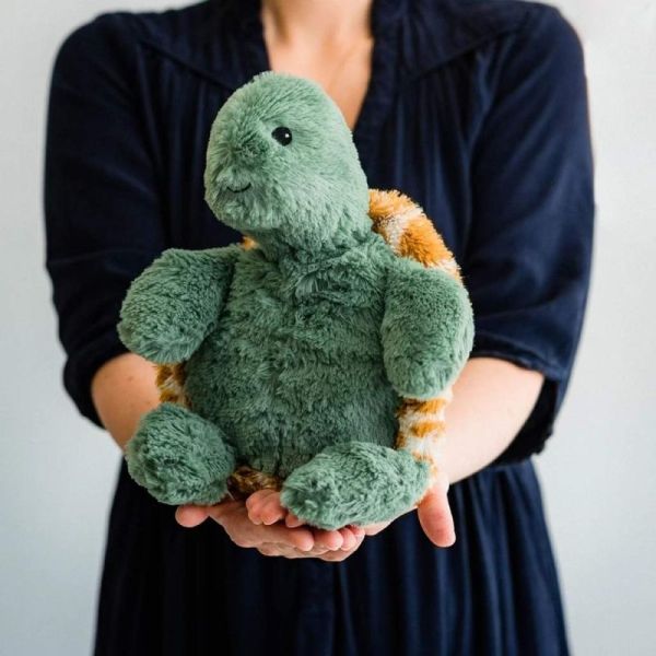 Soframar Tortue Bouillotte Warmies Peluche 36 cm - Chaleur réconfortante et effet apaisant