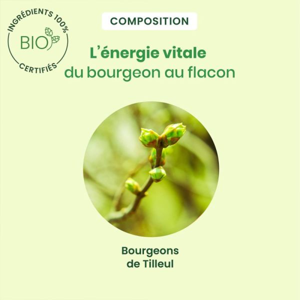 HerbalGem Tilleul Bio 30ml – Sommeil et relaxation