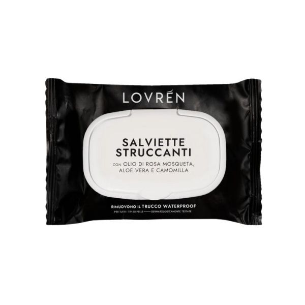 Lovren Lingettes Démaquillantes 3 en 1 - 20 Lingettes