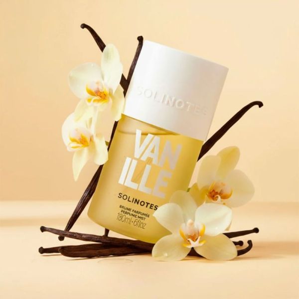 Solinotes Brume Parfumée Vanille 180ml – Relaxation et sensualité