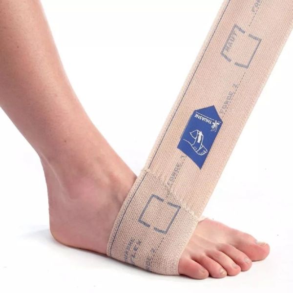 Thuasne Biflex 17+ Pratic Bande Élastique de Contention Légère Étalonnée 10 cm x 4 m