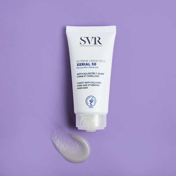 SVR Xérial 50 Extrême Pieds Anti-Callosités 50 ml - Corne et durillons