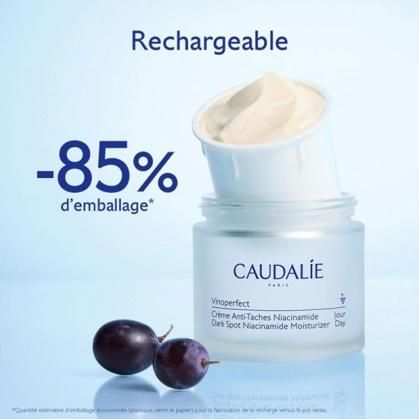 Caudalie Vinoperfect Crème Anti-Taches à la Viniférine & Niacinamide 50ml – Éclat et anti-taches