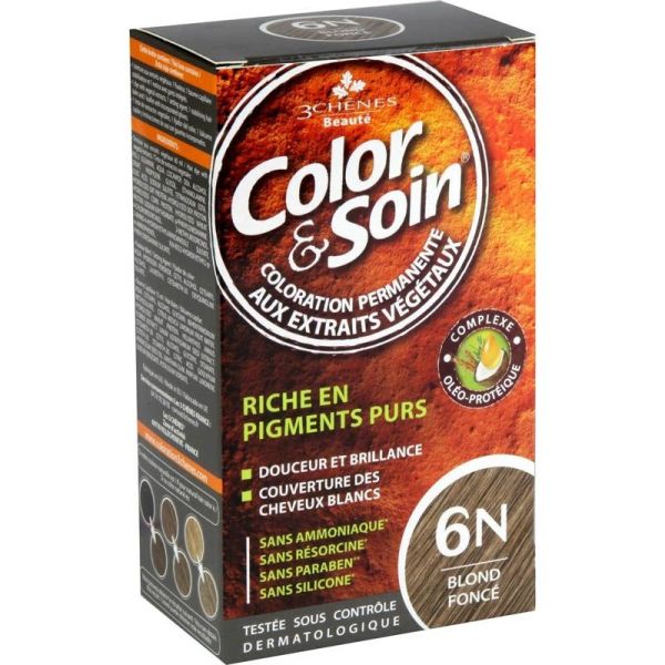 Les 3 Chênes Color Soin Blond Foncé 6N