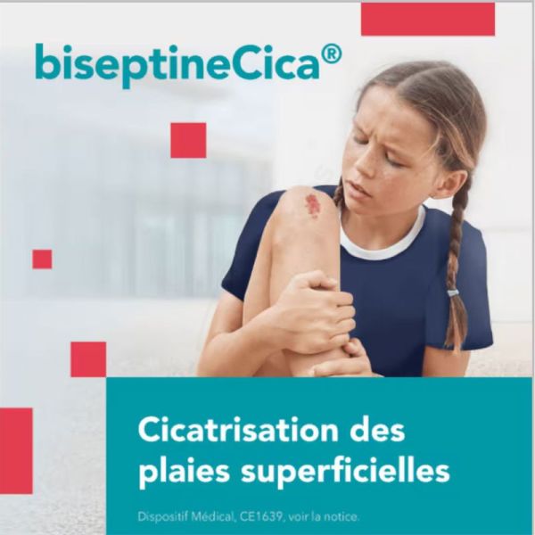 Biseptine BiseptineCica Gel Tube 50 g - Cicatrisation des plaies superficielles