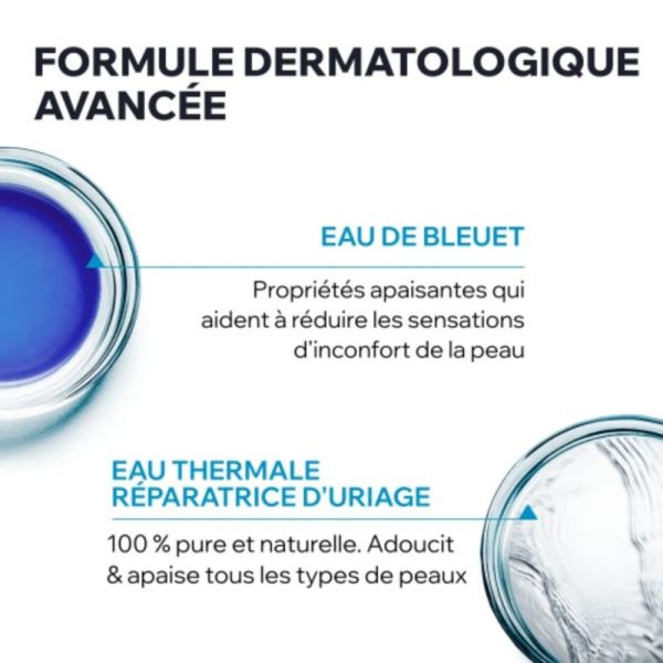 Uriage Démaquillant Yeux Waterproof 100 ml - Démaquille rapidement les maquillages intenses