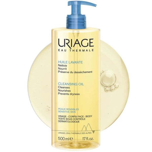 Uriage Huile Lavante Peaux Sensibles 500 ml