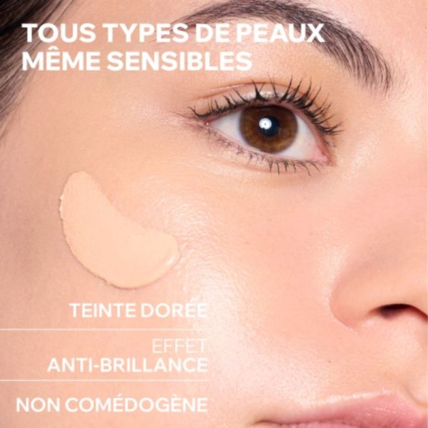 Uriage Bariésun Crème Solaire Teintée SPF 50+ 50ml – Teinte Dorée – Teint unifié et haute protection
