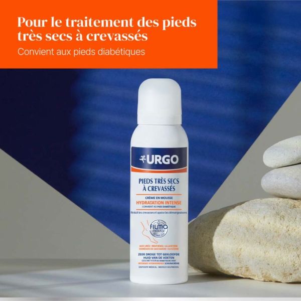 URGO Filmomousse® Hydratation Intense Pieds - 125ml