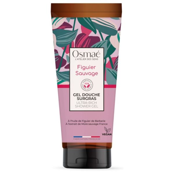 Osmaé Gel Douche Surgras Figuier Sauvage 200 ml – Fraîcheur et confort