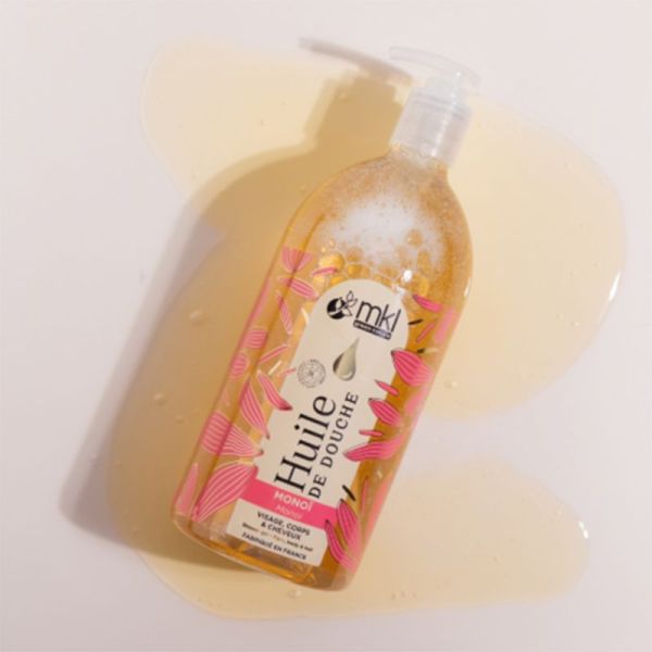MKL Huile de Douche Monoï 1L – Apaisante et nourrissante