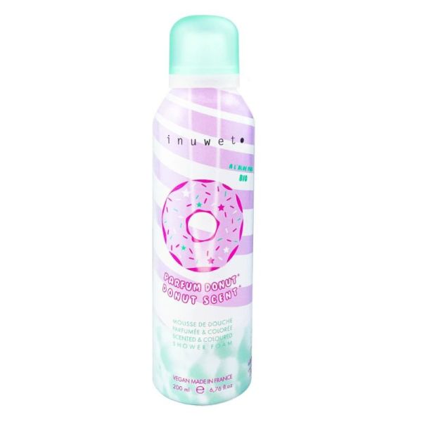 Inuwet Mousse de Douche Nettoyante Parfum Donut - 200ml
