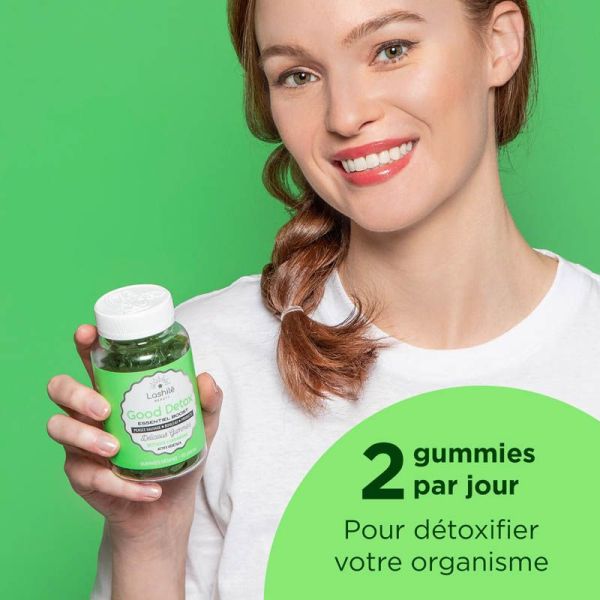 Lashilé Beauty Good Détox - 60 gommes