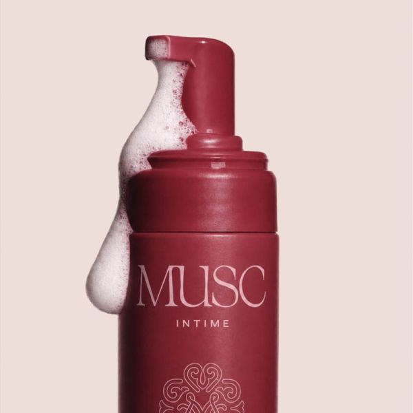 Musc Intime Rose Mystik Mousse Nettoyante Intime 150ml – Douceur et fraîcheur intime