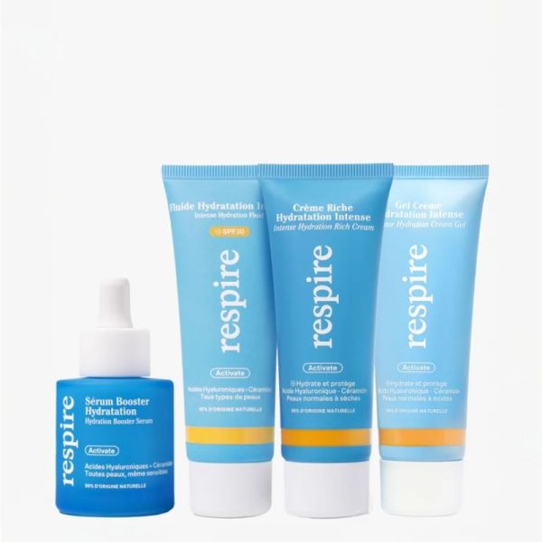 Respire Activate Crème Riche Hydratation Intense - 50 ml -  Hydratation visage peaux normales à sèches
