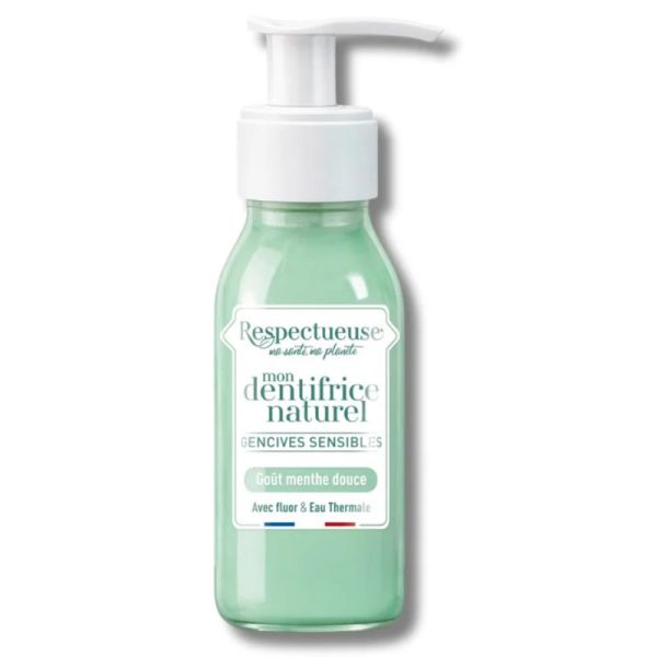 Respectueuse Dentifrice Gencives Sensibles 80ml – Apaisement et protection