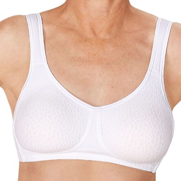 Amoena Mona Soutien-Gorge Moulé Sans Armatures Pour Prothèses Blanc - 105A