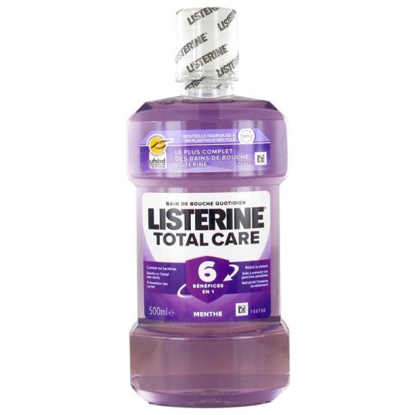 Listerine Total Care Bain de Bouche - 500 ml