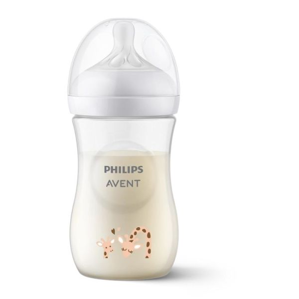 Philips Avent Biberon Natural Response 260ml - Débit 3 - alimentation naturelle anti-coliques