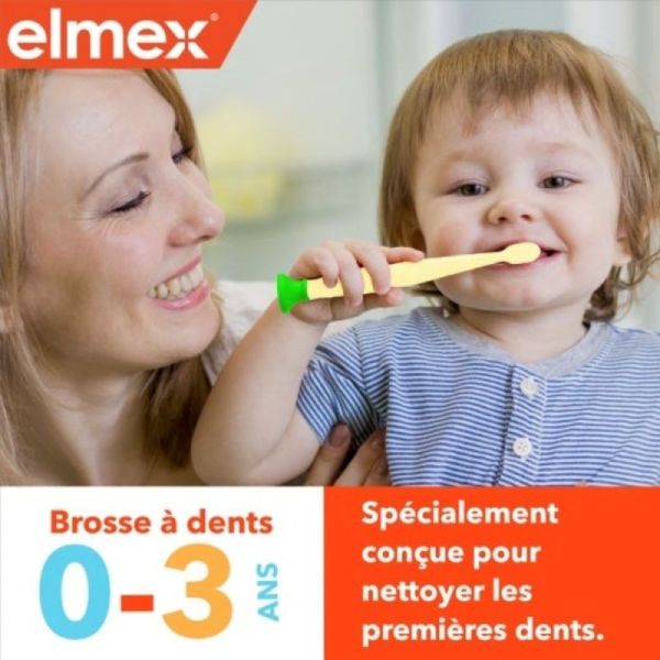 Elmex Duo Brosse à dents débutant 0-3 ans