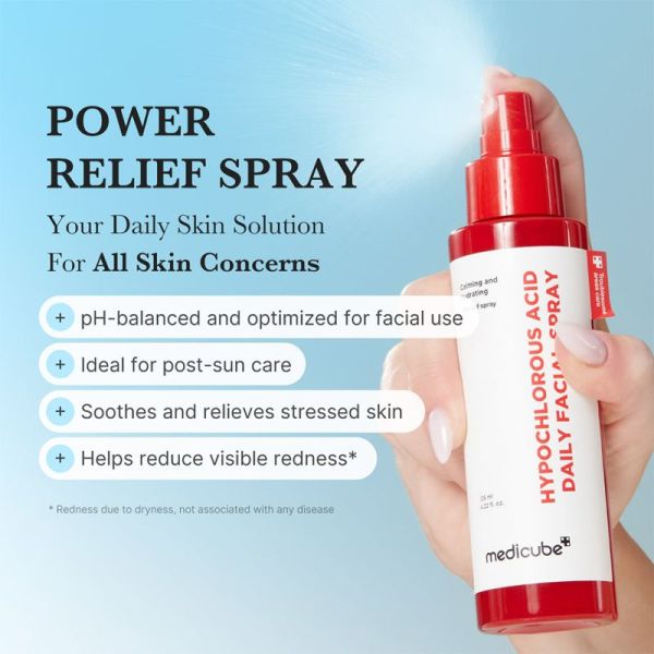 Medicube Spray Apaisant Puissant à l’Acide Hypochloreux 125ml – Peaux acnéiques