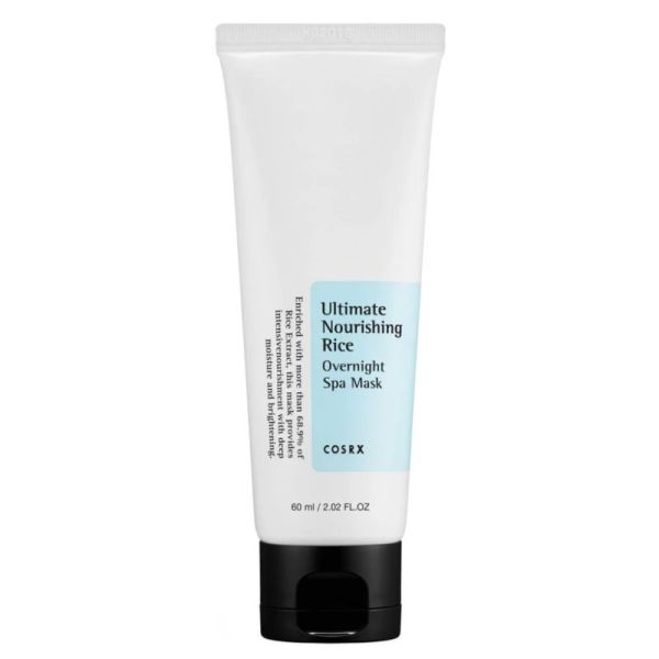 COSRX Ultimate Nourishing Rice Overnight Mask 60ml - Masque de nuit nourrissant et illuminateur
