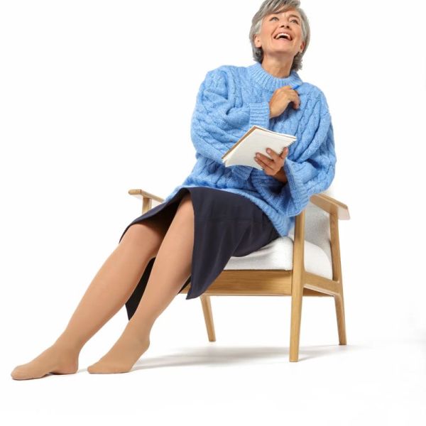 Thuasne Venoflex Secret C2 Bas-Cuisses de Contention Cuisse Moins Normal – Douceur et légèreté