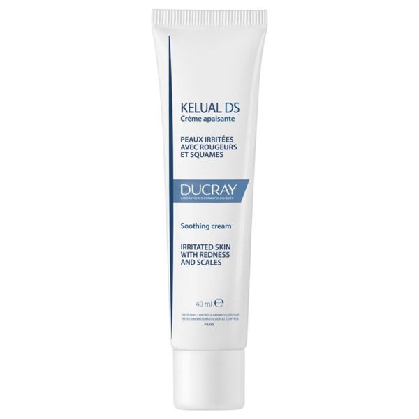 Ducray Kelual DS Crème Apaisante - Pour Peaux Irritées Avec Rougeurs et Squames - 40 ml