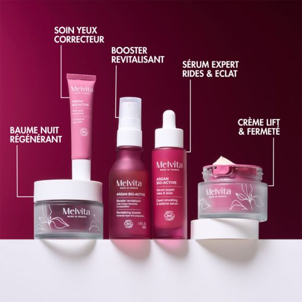 Melvita Argan Bio Active Booster Revitalisant 50ml – Nutrition et fermeté
