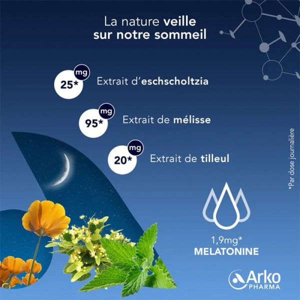 Arkopharma Arkorelax Sommeil 30 gummies sans sucres