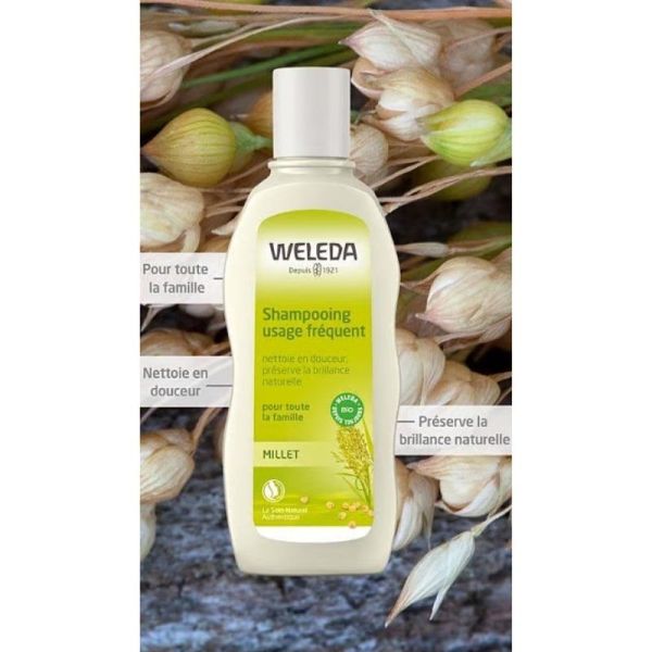 Weleda Bio Millet Shampooing Usage Fréquent - 190ml