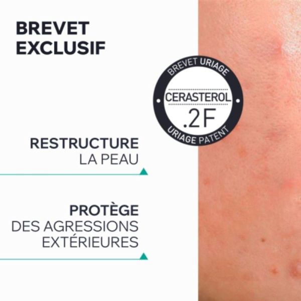 Uriage Hyseac Hydra Crème Nettoyante Apaisante 150 ml – purifie et apaise les peaux acnéiques