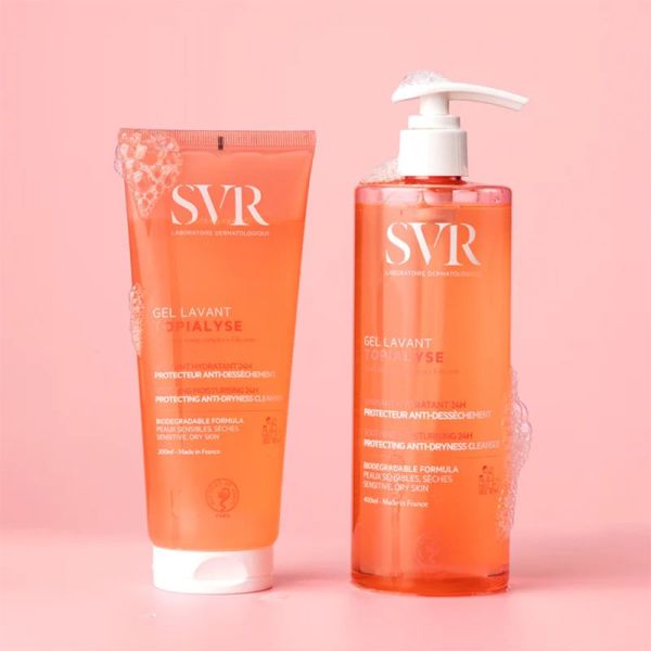 SVR Topialyse Gel Lavant Apaisant Hydratant 100ml – Anti-grattage et douceur