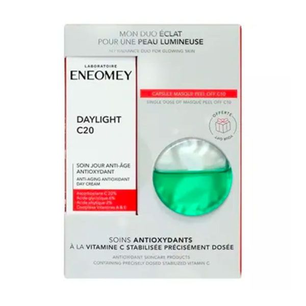 Eneomey Duo Éclat Daylight C20 - 30ml + Masque Peel Off C10 - 5ml