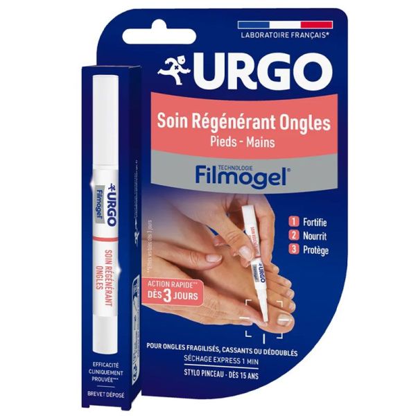 URGO Filmogel Soin Régénérant Ongles - 2,5ml