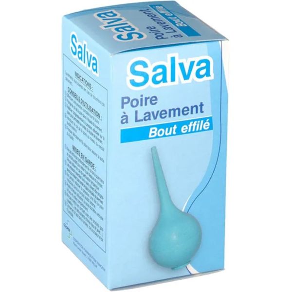 Cooper Salva Poire à Lavement Bout Effilé - 1 unité - Nettoyage doux et efficace du conduit auditif