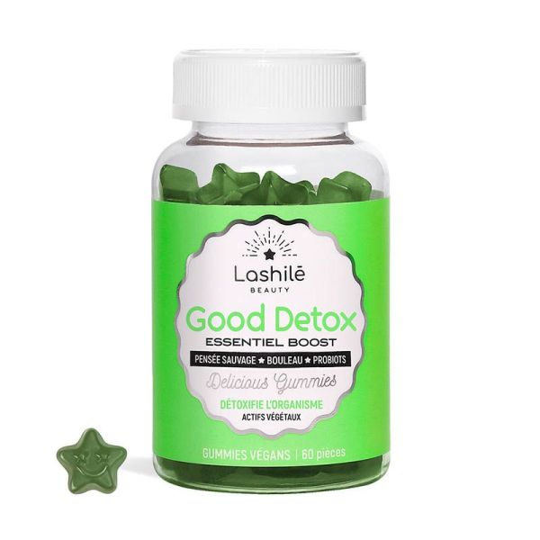 Lashilé Beauty Good Détox - 60 gommes
