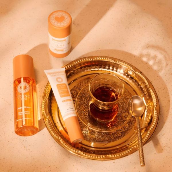 Musc Intime Brume All Over Corps & Cheveux à l’Amber Flower Flacon 100 ml – Voile parfumé chaud et hydratation