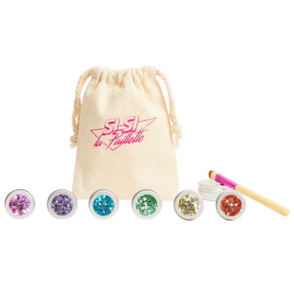 Si Si La Paillette Kit Pailleté Fierté - Kit de 6 pots de Paillettes - 1 kit