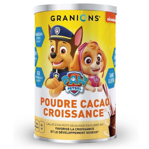 Granions Pat' Patrouille Poudre Cacao Croissance - 300g