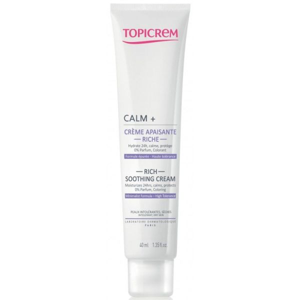 Topicrem Calm+ Crème Apaisante Riche 40 ml