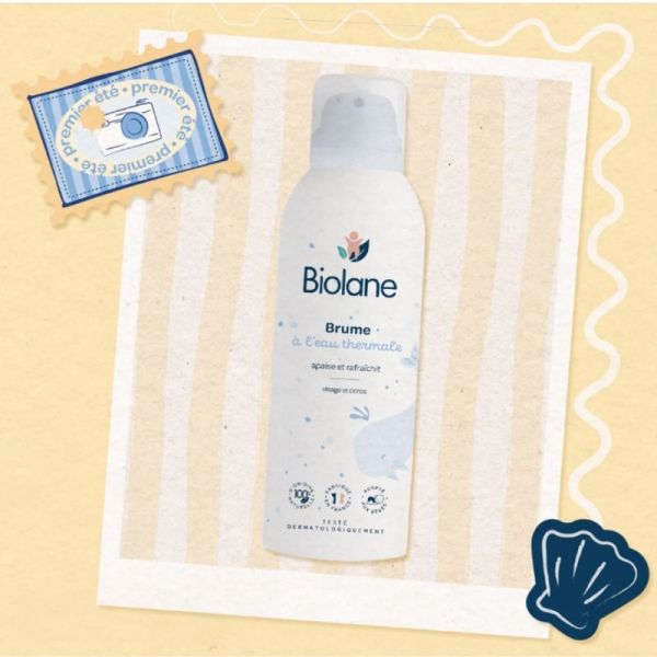 Biolane Brume à l'eau thermale 150 ml -  Apaisante et Rafraîchissante