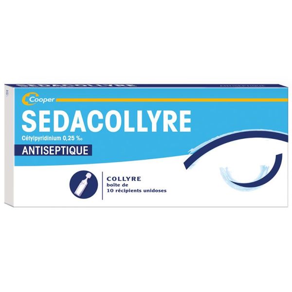 Cooper Sedacollyre collyre 10 unidoses