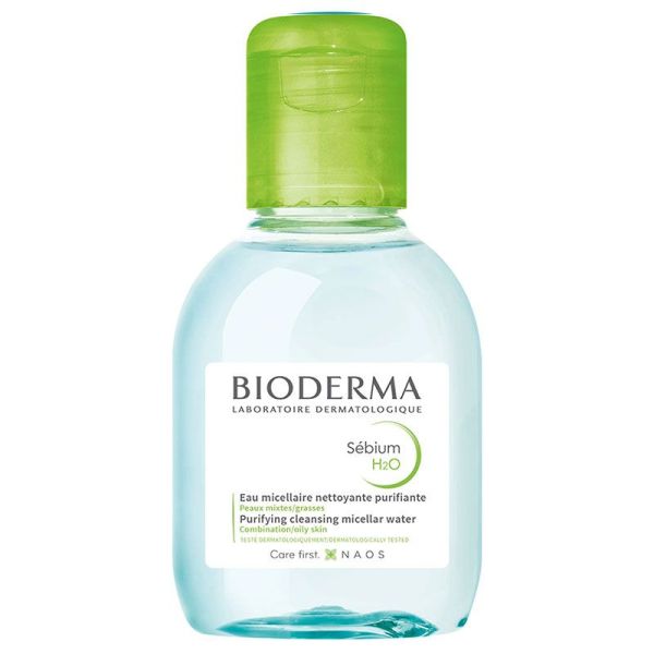 Bioderma Sebium H2O Solution Micellaire Peaux Mixtes + Grasses 100ml