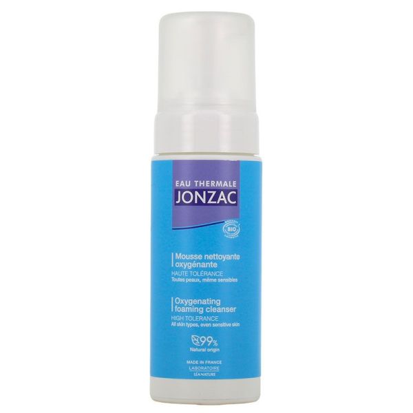 Eau Thermale Jonzac Mousse Nettoyante Oxygénante BIO - Tout Types de Peau - 150 ml