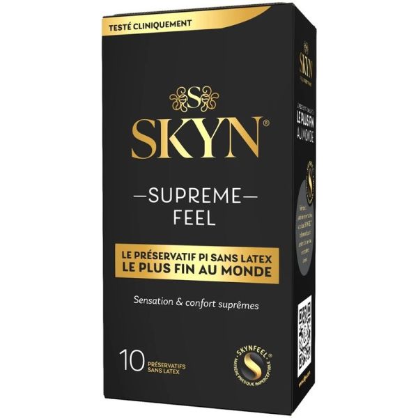 Manix Skyn Supreme Feel Préservatifs Sans Latex - 10 Préservatifs